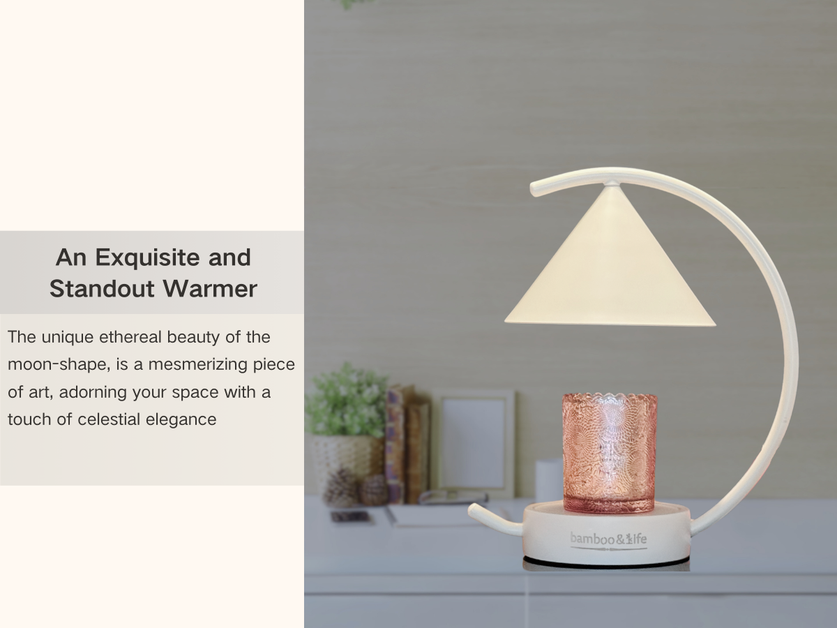 Japanese Moon Candle Warmer Lamp Housewarming Gift