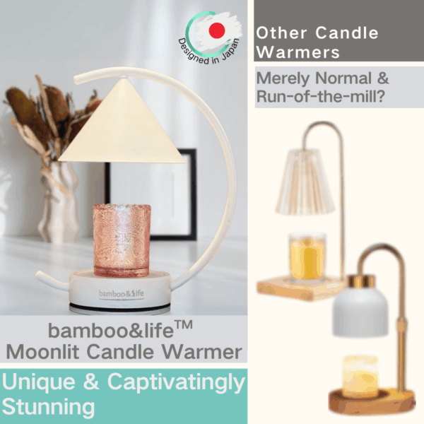 Moonlit TouchOn Candle Warmer Lamp - Cashmere - Image 2
